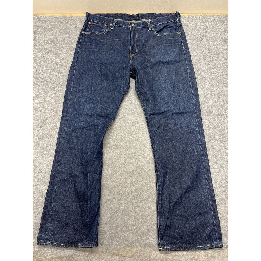 Polo Ralph Lauren Jeans Mens 42x33 Blue Vintage 67 Authentic Straight Leg Denim